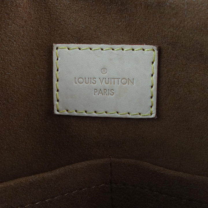 pallas monogram canvas handbag with strap