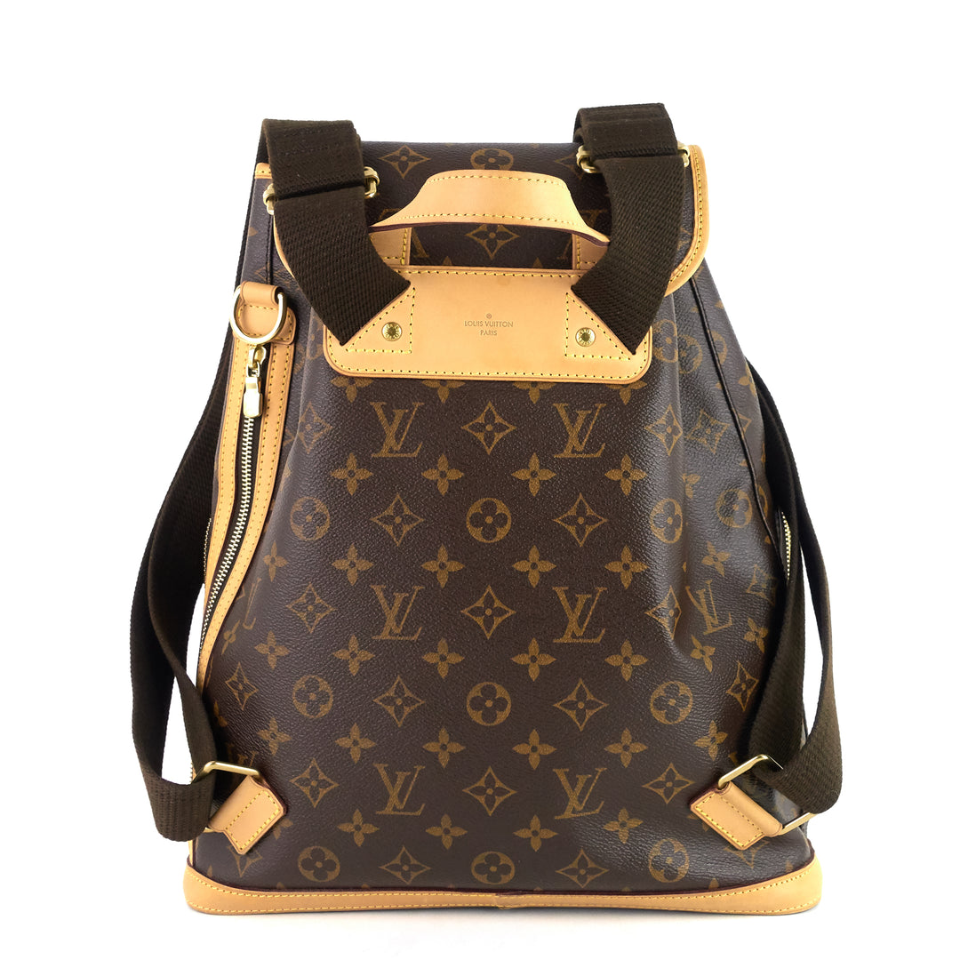 bosphore monogram canvas backpack bag