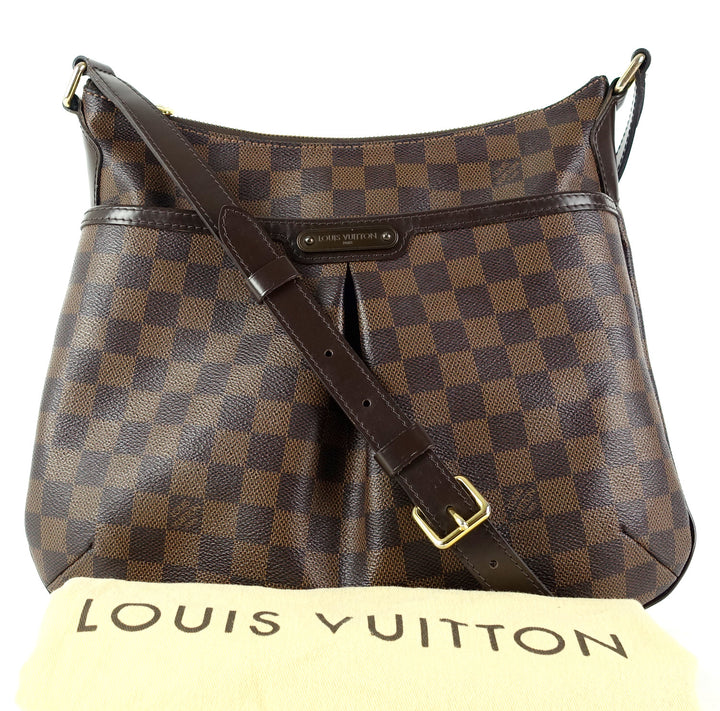 bloomsbury pm damier ebene canvas bag
