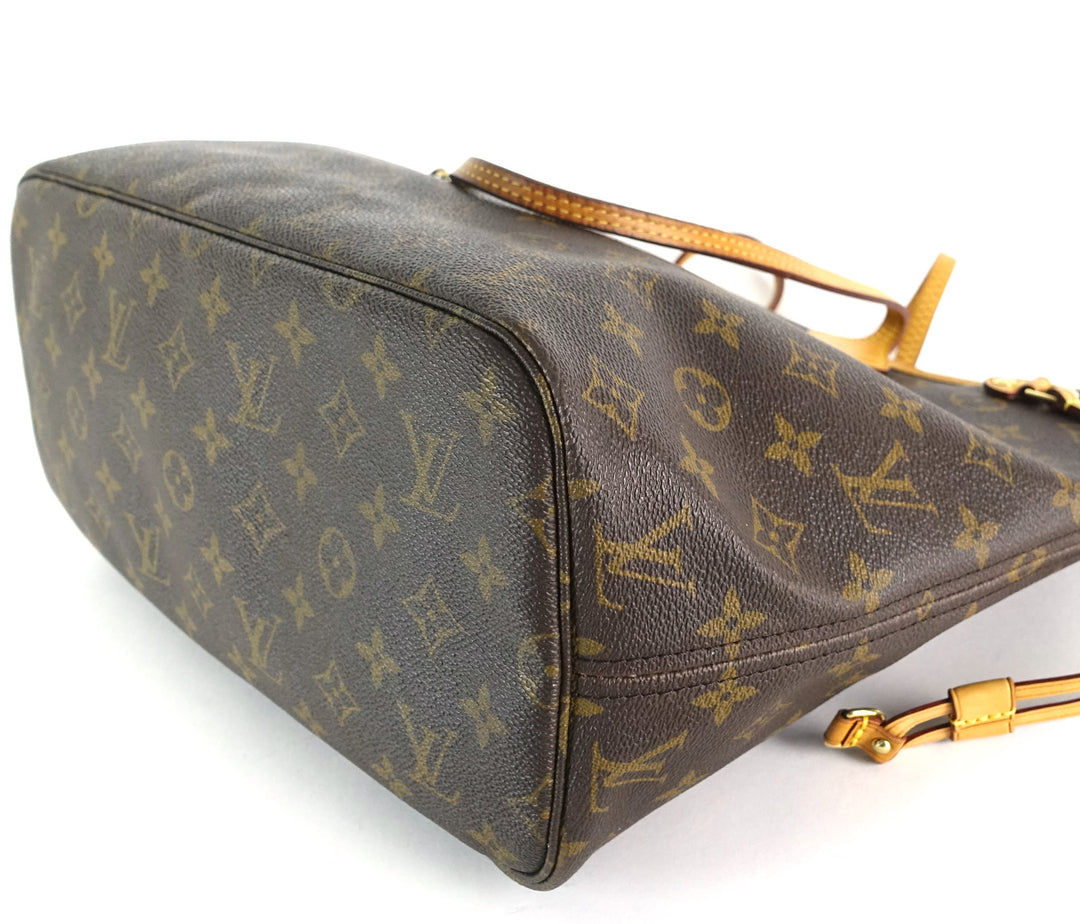 neverfull mm monogram canvas shoulder bag