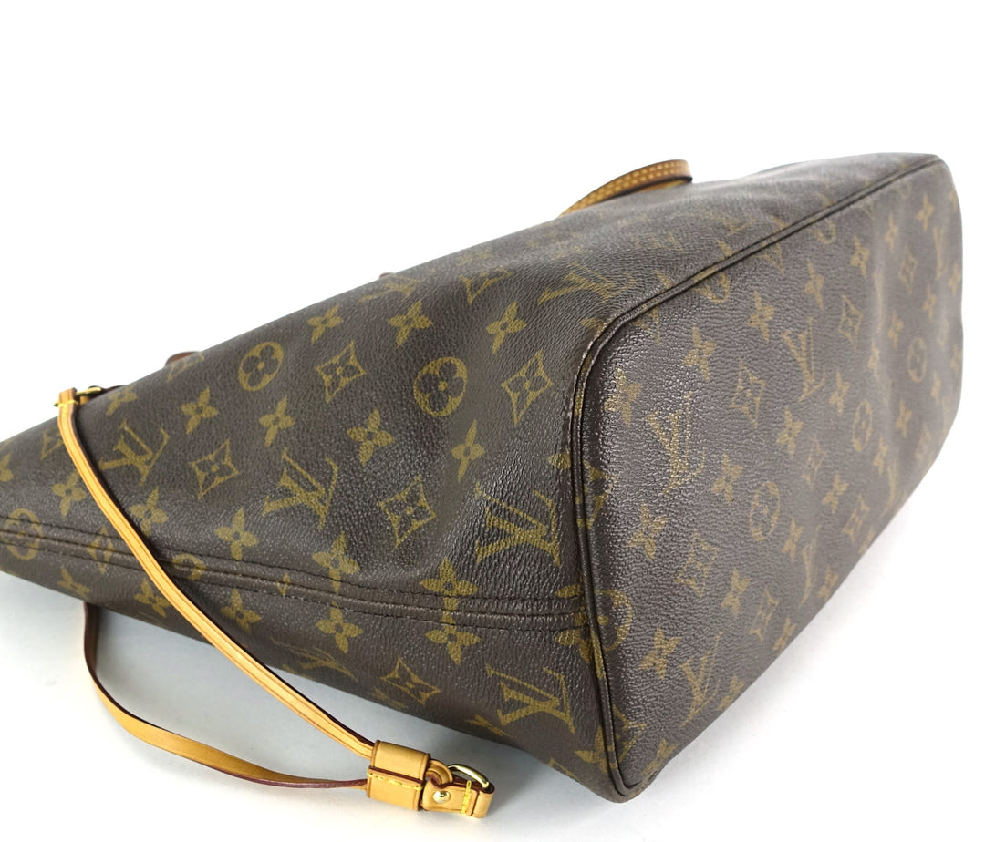 neverfull mm monogram canvas shoulder bag