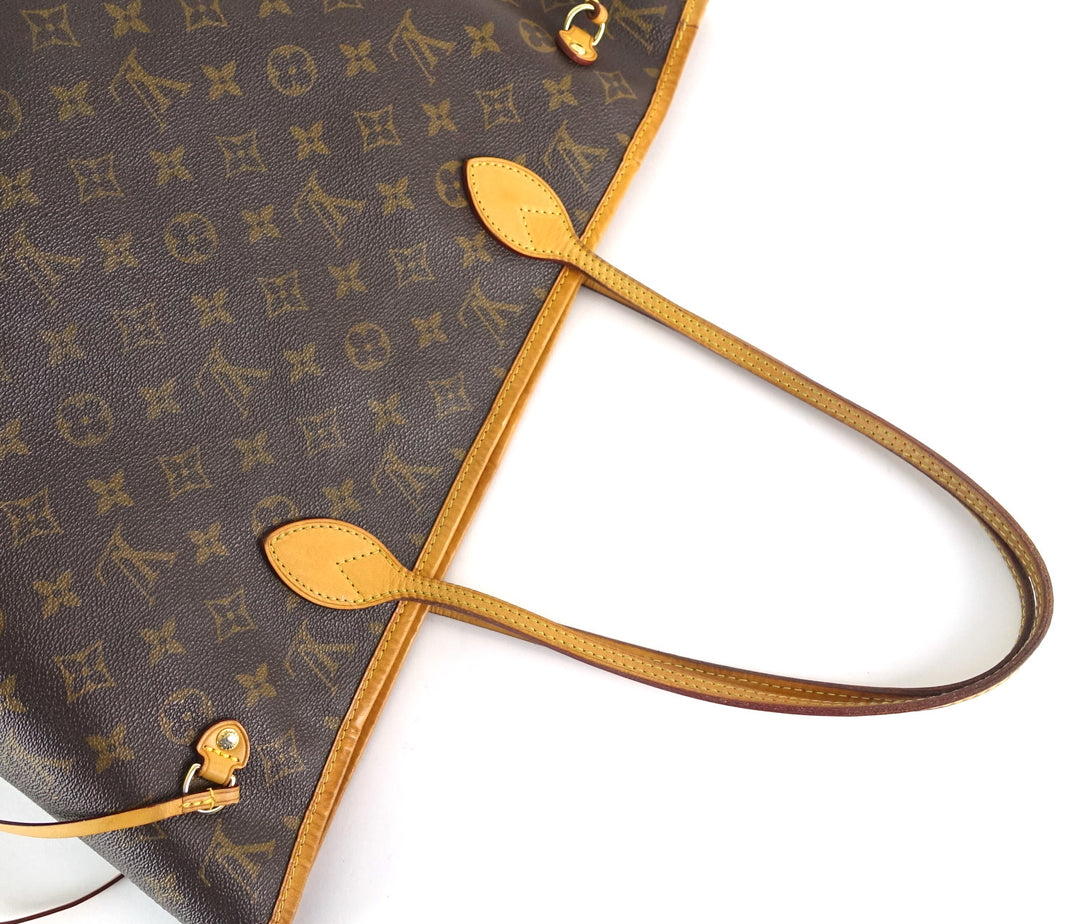 neverfull mm monogram canvas shoulder bag