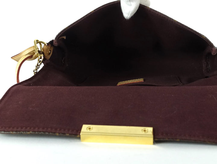favorite mm monogram canvas handbag with strap