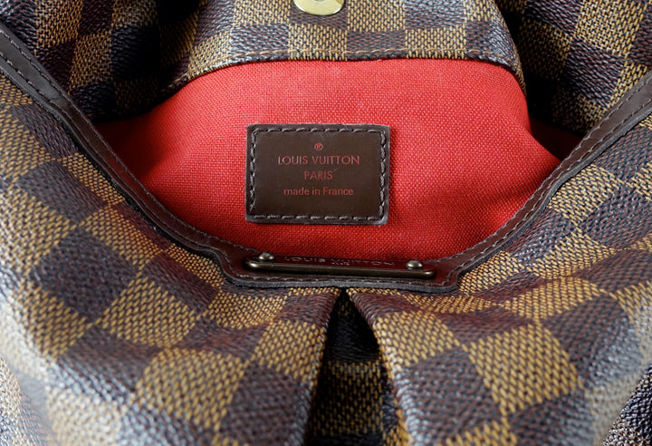 bloomsbury pm damier ebene canvas bag