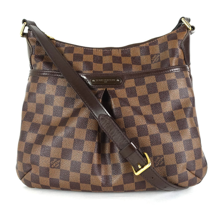 bloomsbury pm damier ebene canvas bag