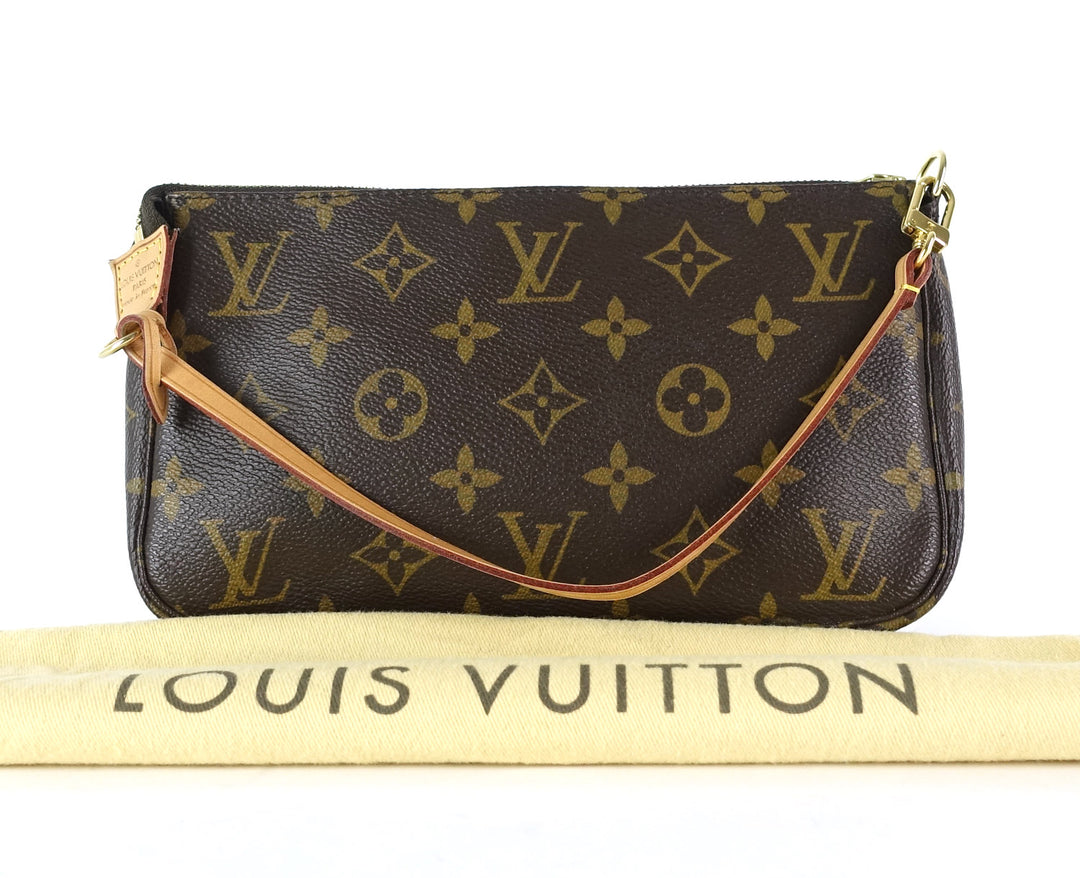 pochette accessoires monogram canvas evening bag