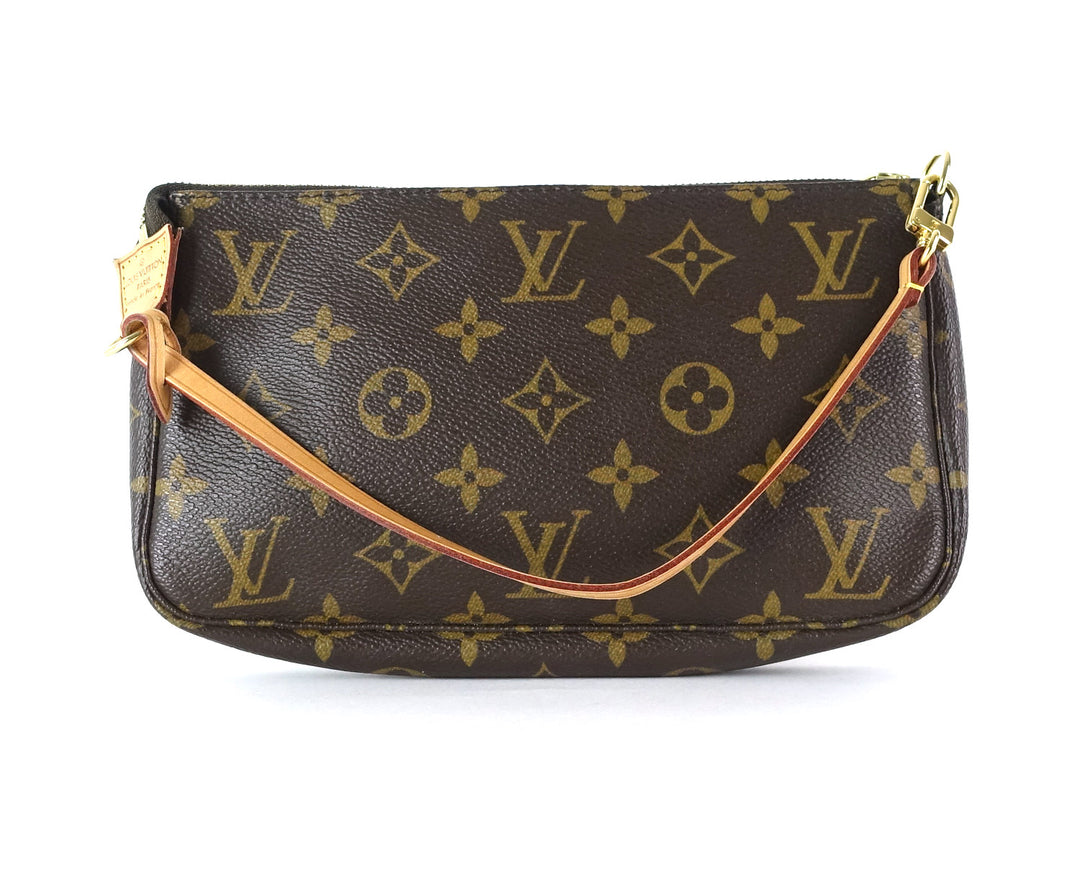 pochette accessoires monogram canvas evening bag