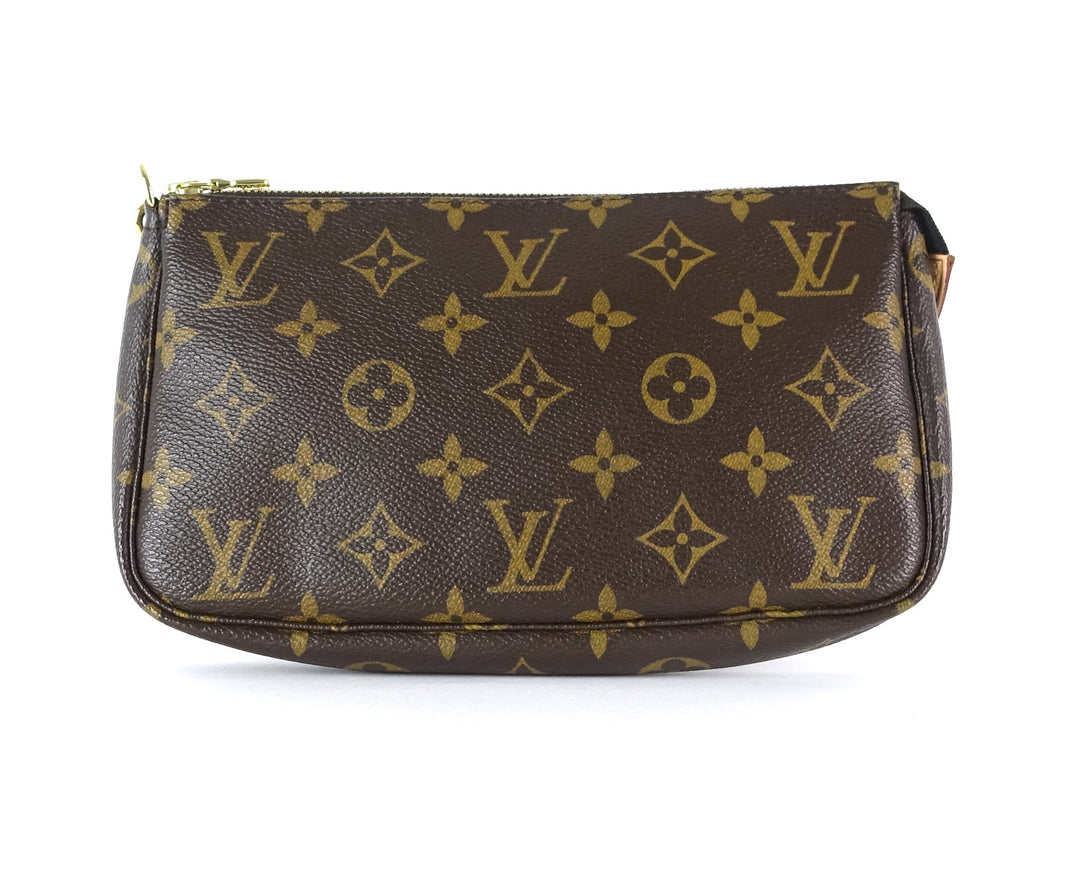 pochette accessoires monogram canvas evening bag