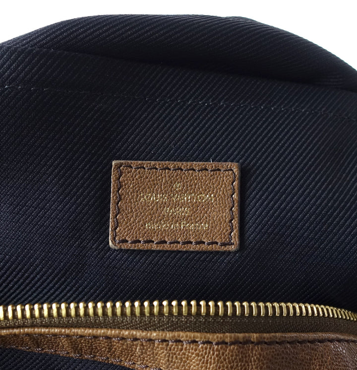 irene monogram suede hobo bag
