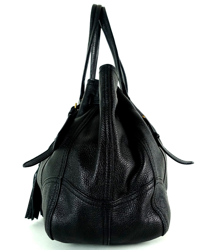 cervo antik tassel drawstring tote bag
