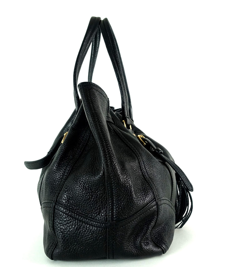 cervo antik tassel drawstring tote bag