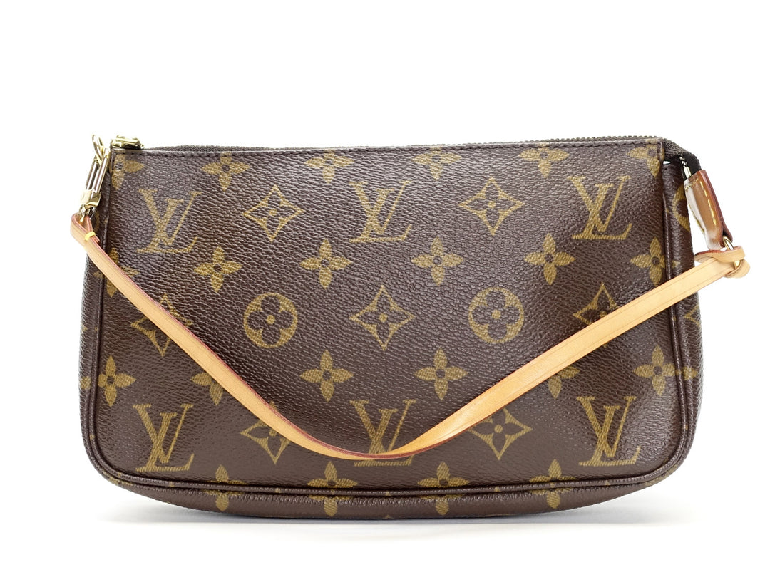 pochette accessoires monogram canvas evening bag