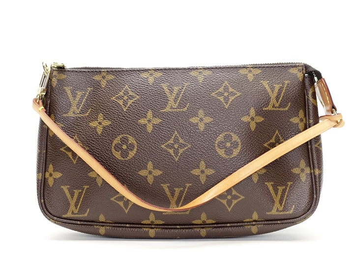 pochette accessoires monogram canvas evening bag