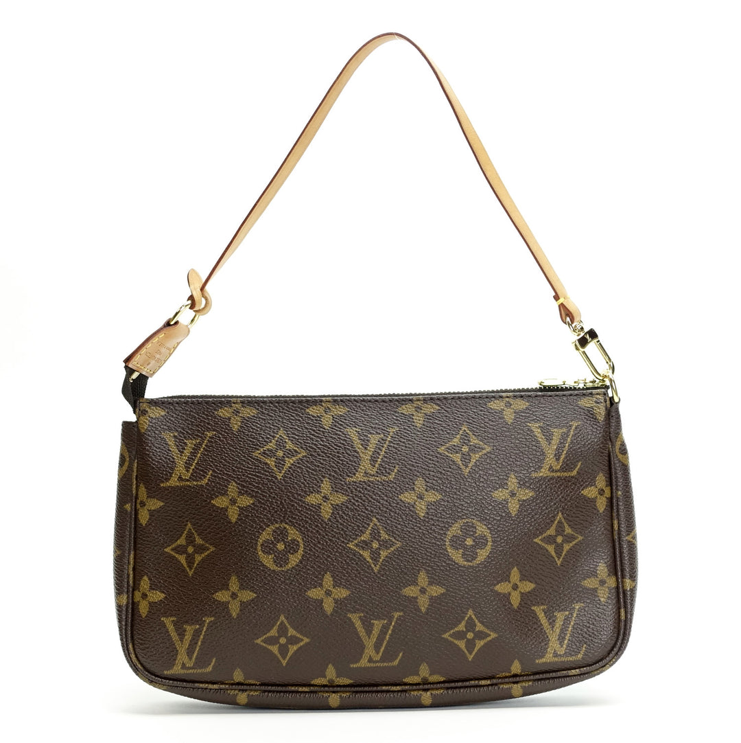 pochette accessoires monogram canvas evening bag