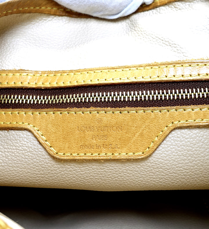 petit bucket monogram canvas shoulder bag with pochette bag