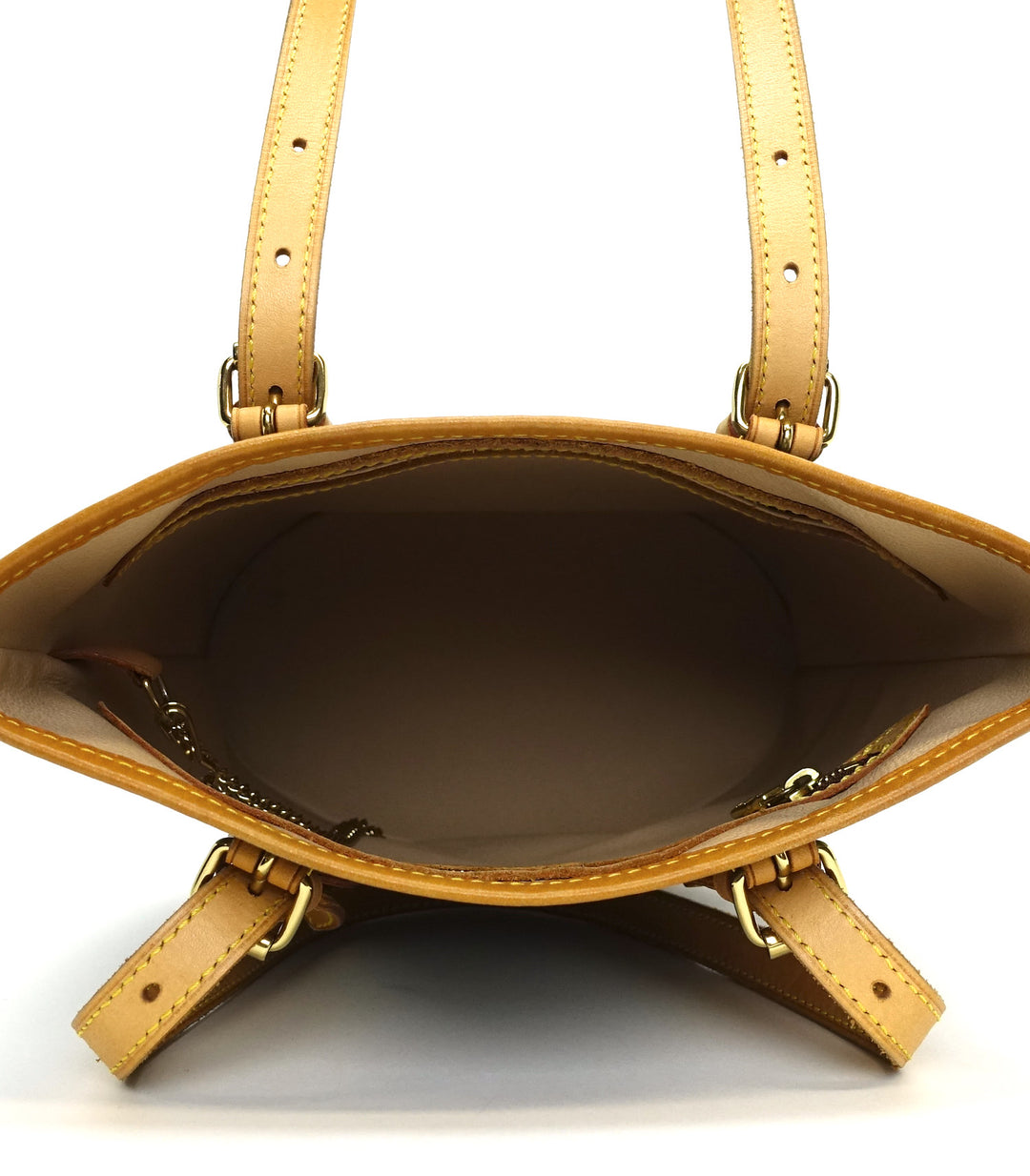 petit bucket monogram canvas tote bag