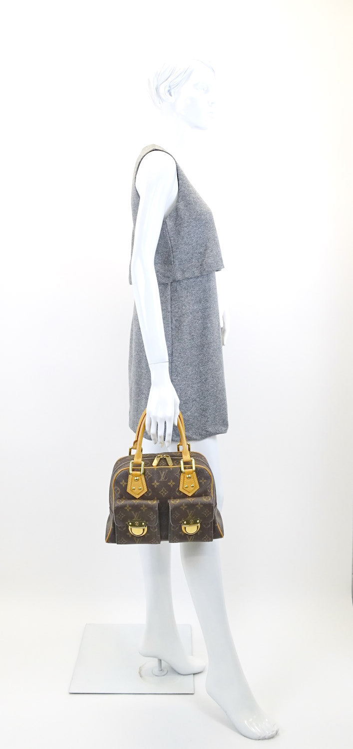 manhattan pm monogram canvas handbag
