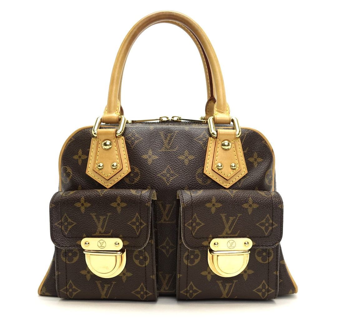 manhattan pm monogram canvas handbag