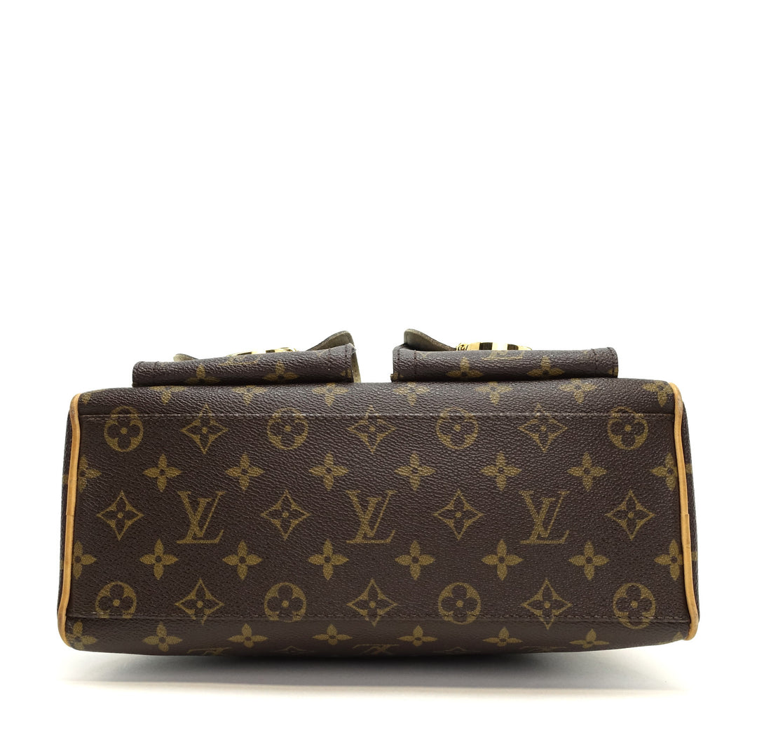 manhattan pm monogram canvas handbag