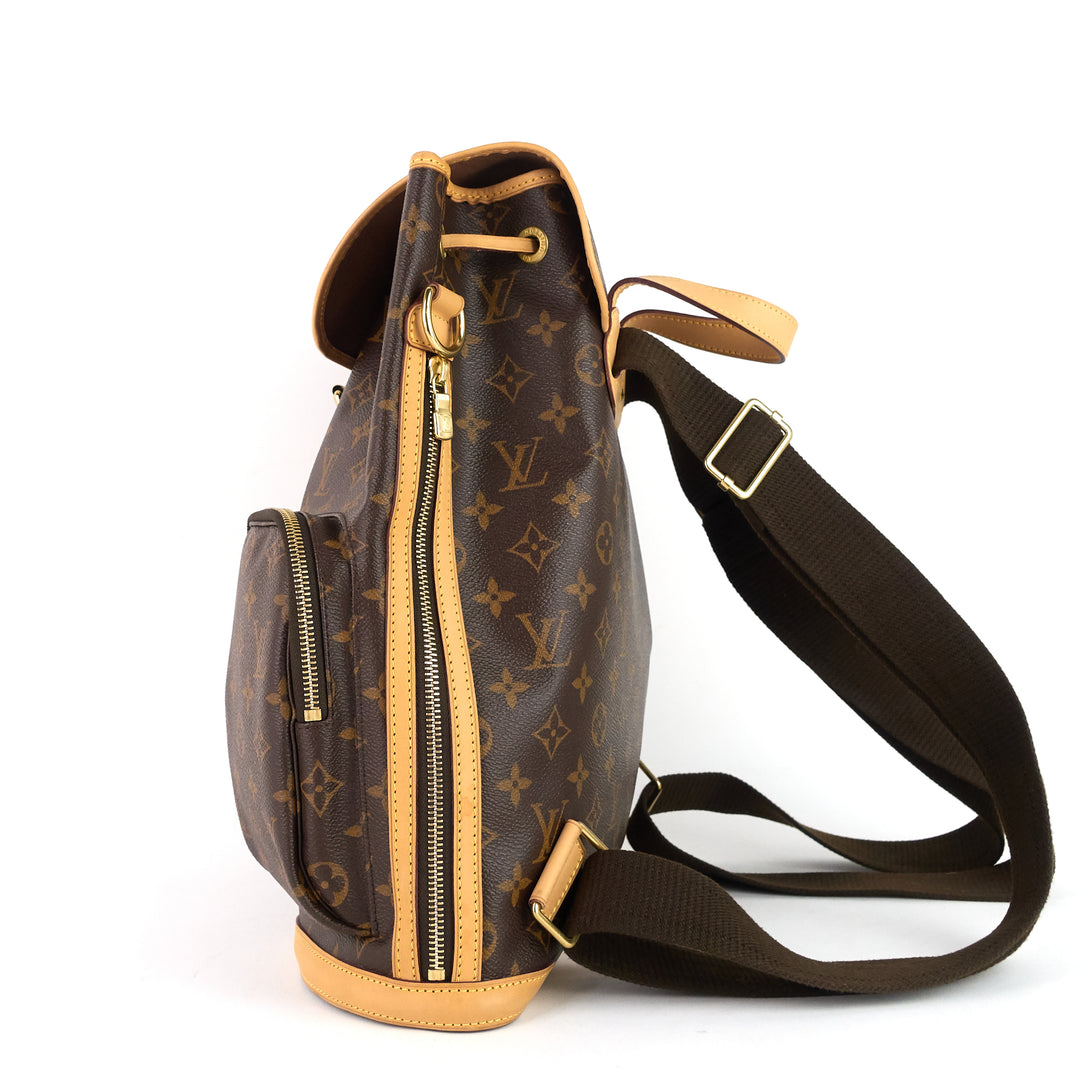 bosphore monogram canvas backpack bag