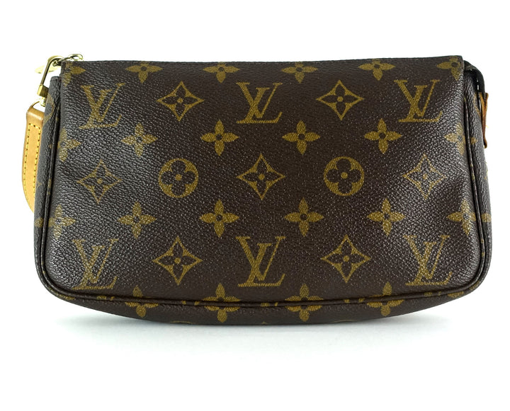 pochette accessoires monogram canvas bag with long strap