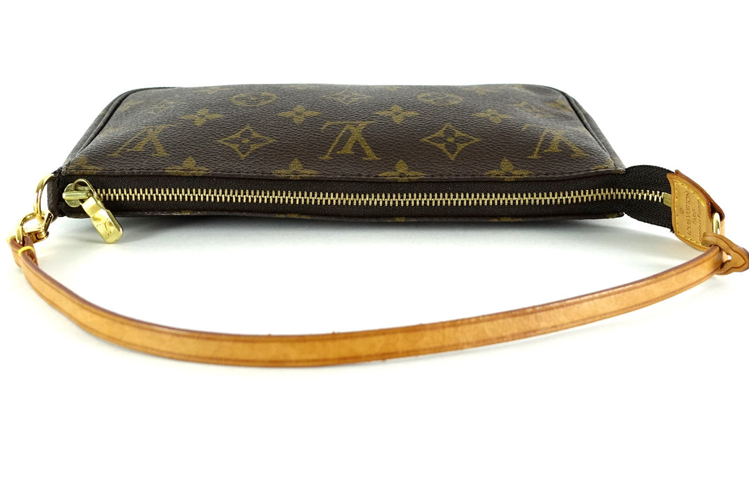 pochette accessoires monogram canvas evening bag