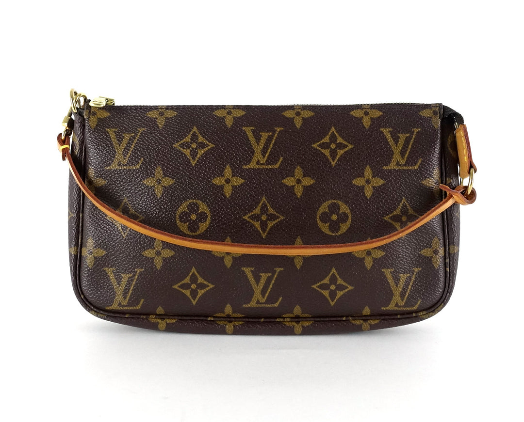 pochette accessoires monogram canvas evening bag