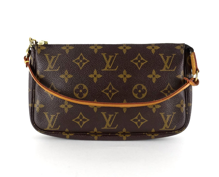 pochette accessoires monogram canvas evening bag