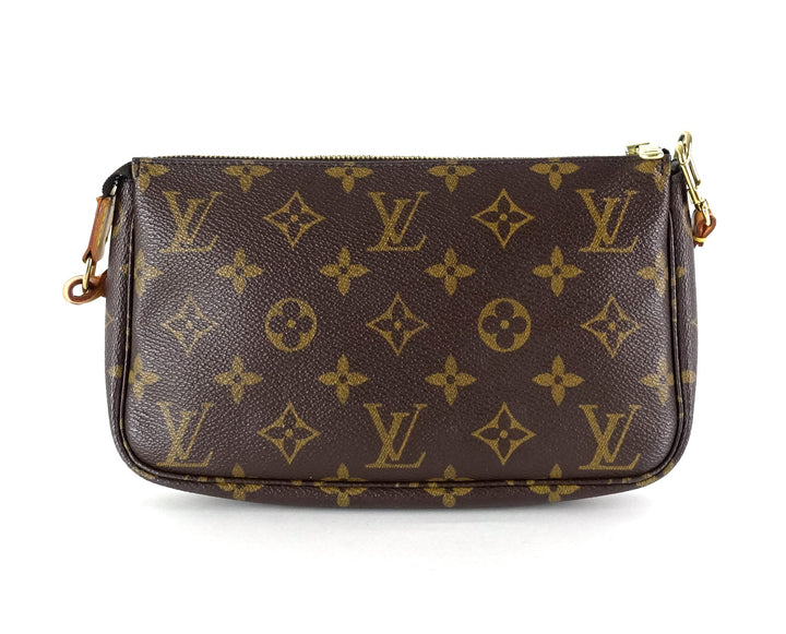 pochette accessoires monogram canvas evening bag