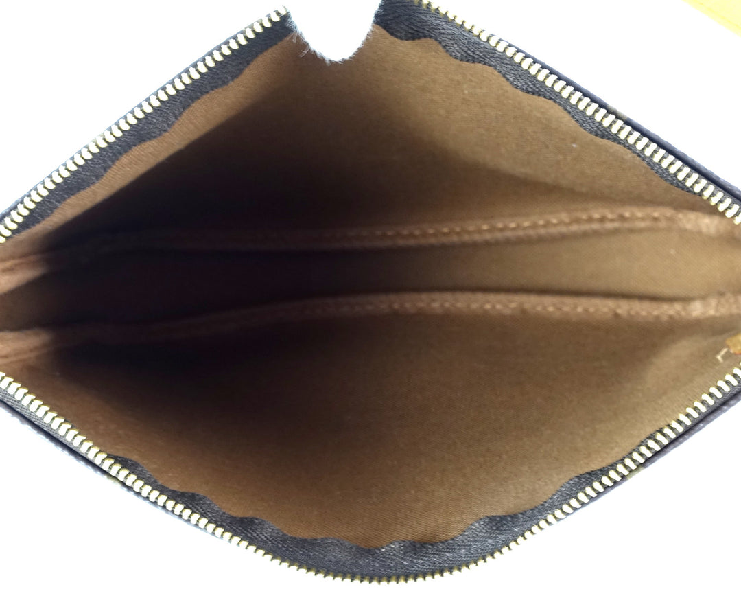 pochette accessoires monogram canvas evening bag