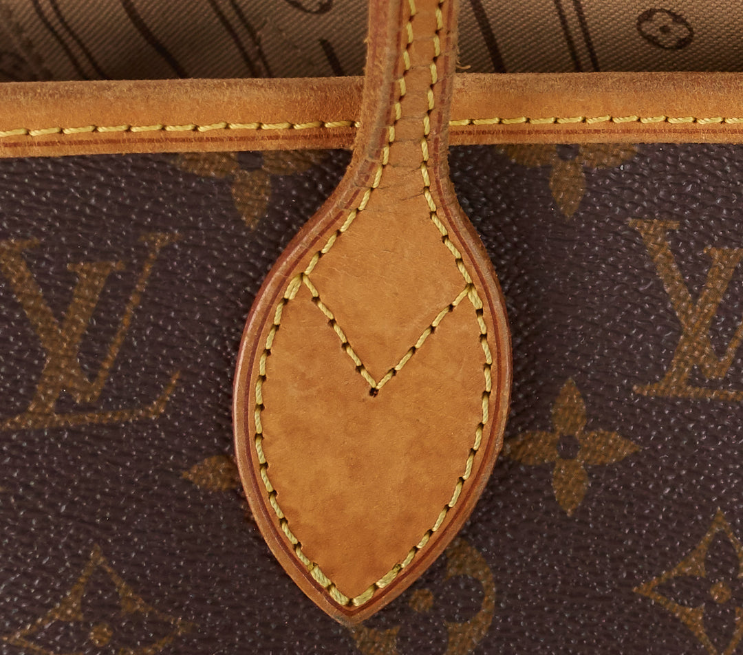 neverfull mm monogram canvas tote bag