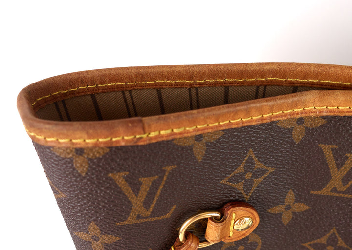 neverfull mm monogram canvas tote bag