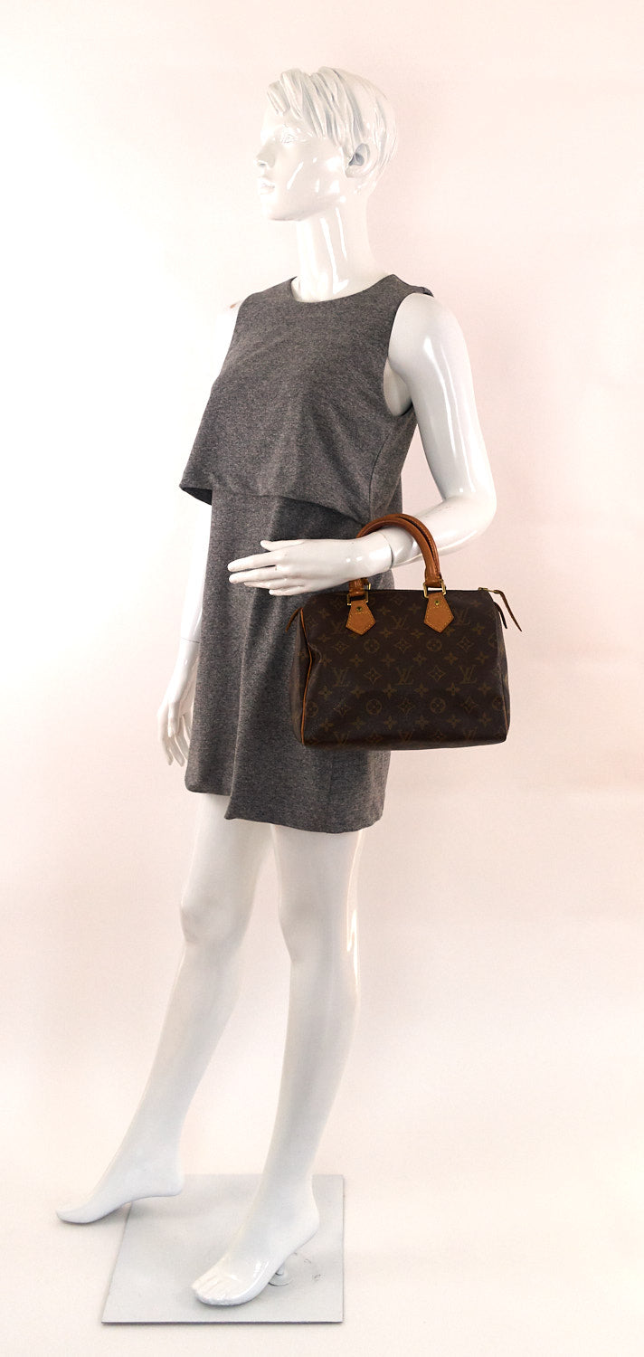 speedy 25 monogram canvas handbag