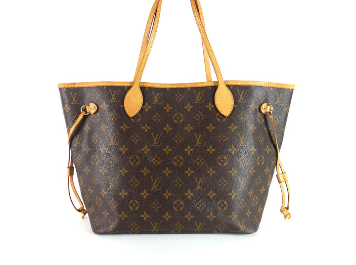 neverfull mm monogram canvas tote bag