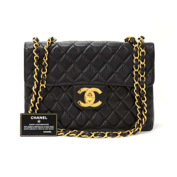 12" lambskin leather single flap shoulder bag