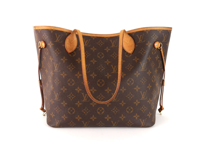 neverfull mm monogram canvas tote bag