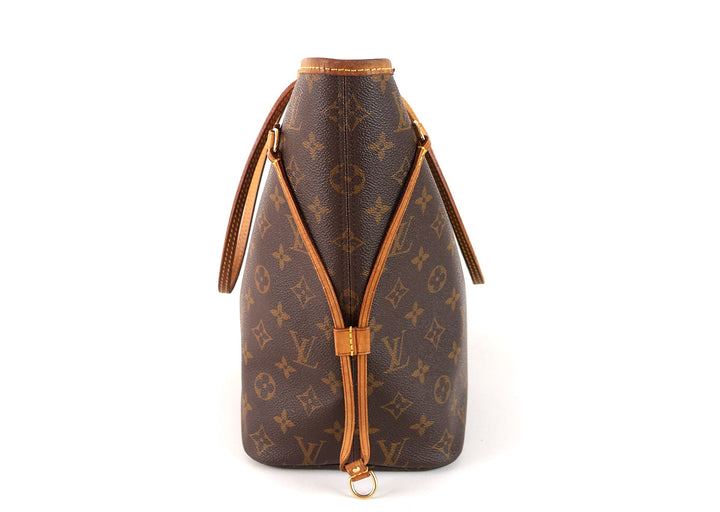 neverfull mm monogram canvas tote bag