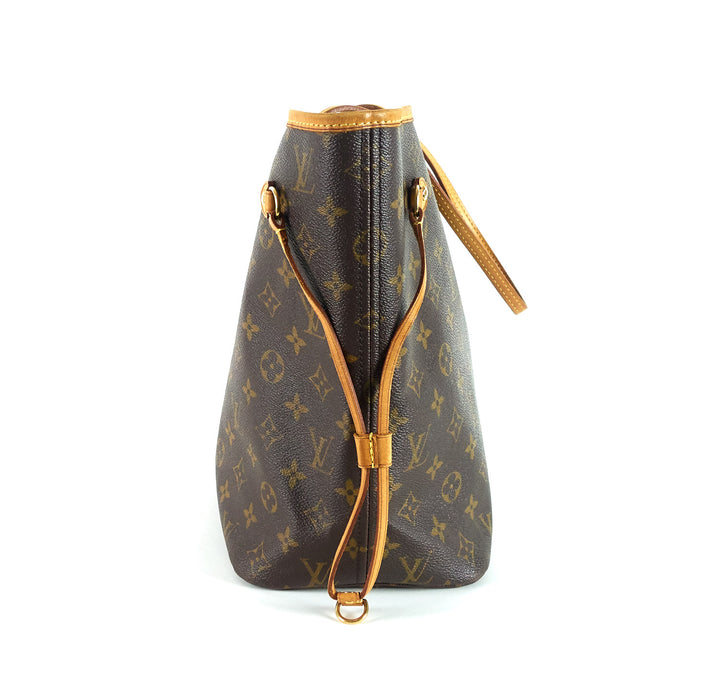 neverfull mm monogram canvas tote bag