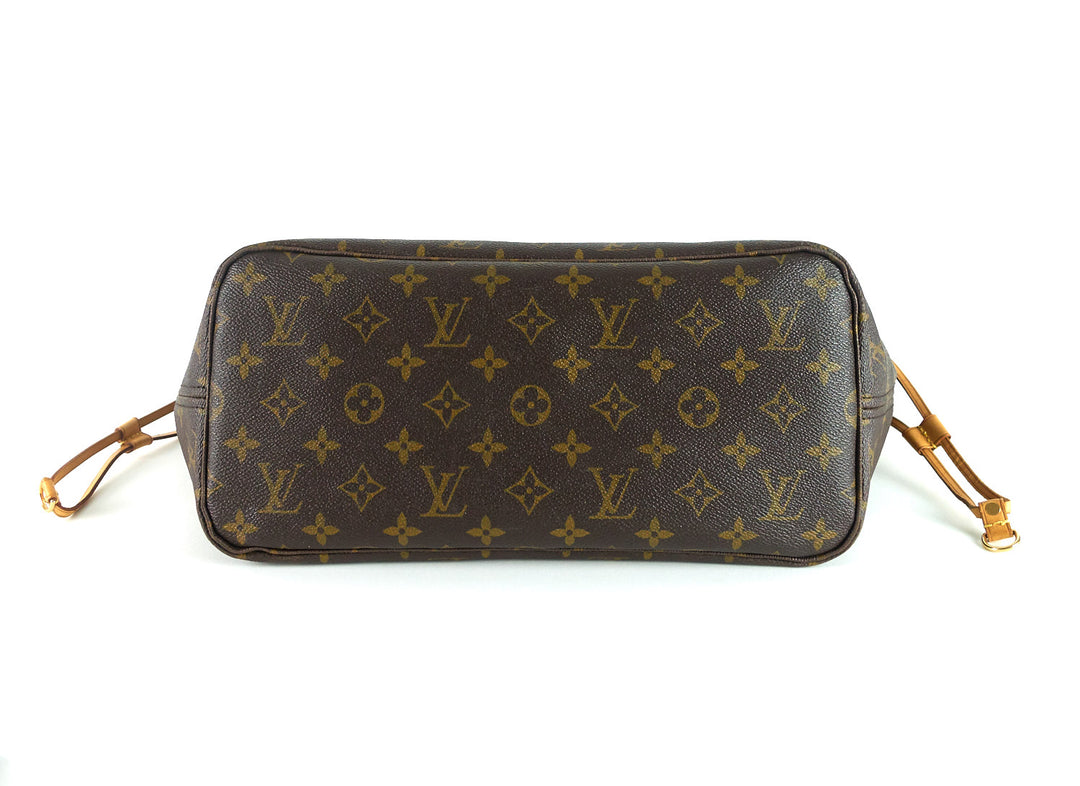neverfull mm monogram canvas tote bag