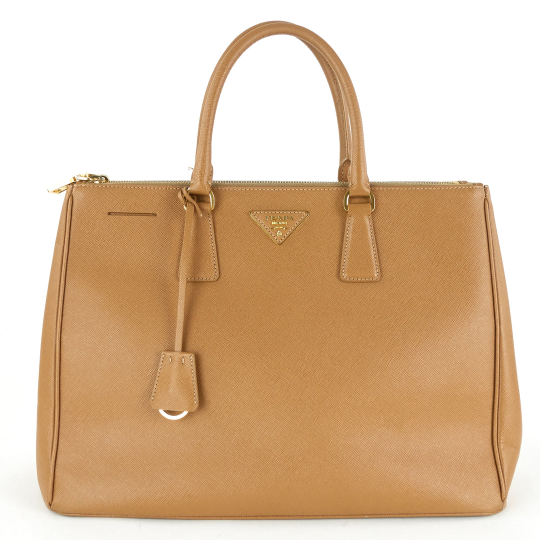 galleria saffiano leather tote bag