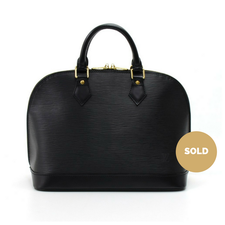 alma epi leather handbag