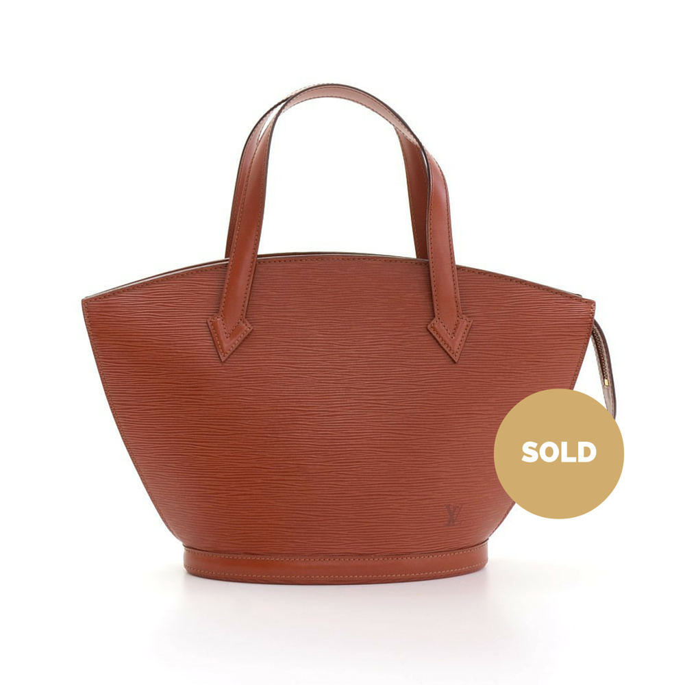 saint jacques pm epi leather handbag