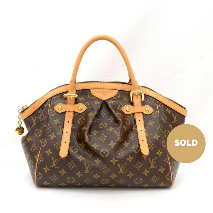 tivoli gm monogram canvas handbag