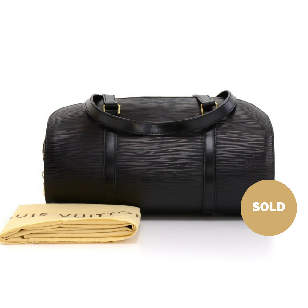 soufflot epi leather handbag