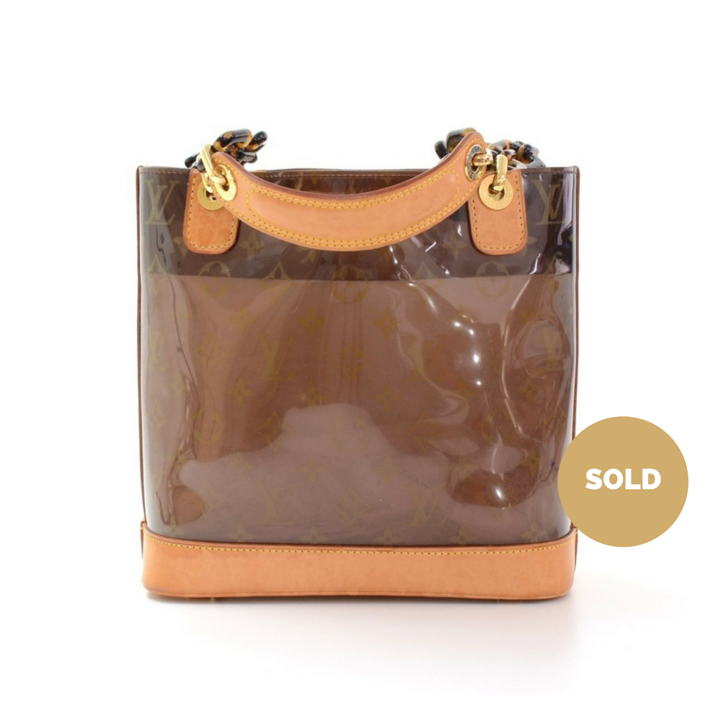 sac ambre pm monogram vinyl tote bag - 2003 limited edition bag