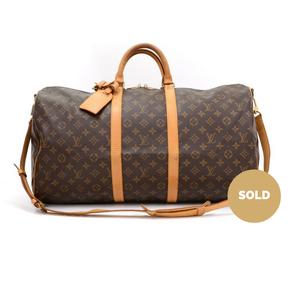 keepall 55 bandouliere with strap