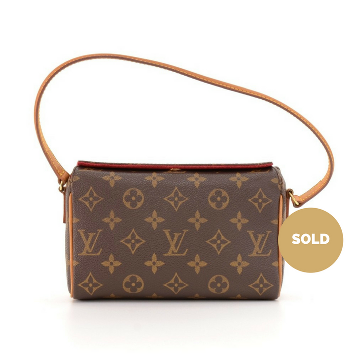 recital monogram canvas handbag