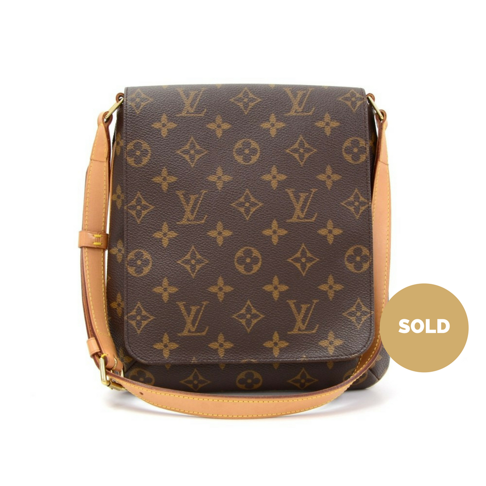 musette salsa monogram canvas shoulder bag