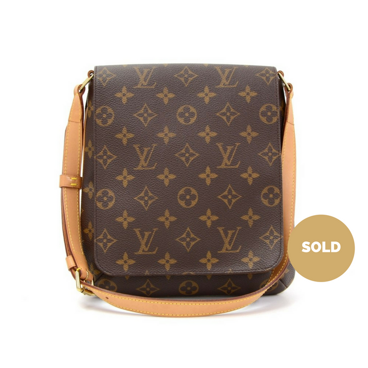 musette salsa monogram canvas shoulder bag
