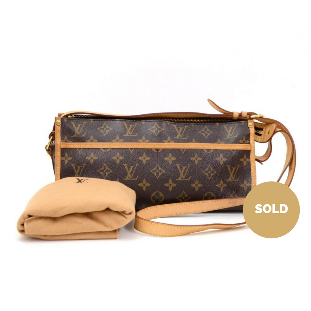 popincourt monogram canvas shoulder bag - special order